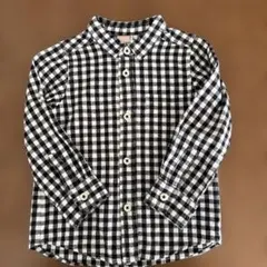 Piece de petit main 長袖シャツ 100cm チェック