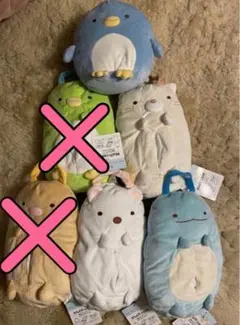 値下げ◆レア◆新品◆すみっコぐらし◆ぬいぐるみティッシュケース◆マスクケース◆5