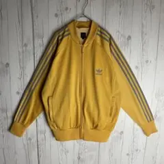 adidas Track Jacket Yellow Gray O