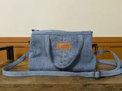 デニムリメイクミニショルダーバッグ　お値下げしました。