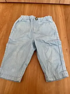 プティマイン　ロングパンツ　ブルー