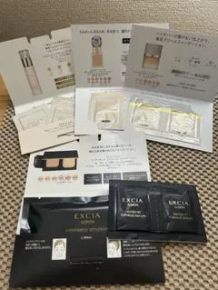 ALBION ファンデーションサンプル4種 EXCIA ＆ STUDIO