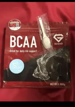 発送補償スプーン付グロングGronG BCAAヨーグルト風味1kg1000gです