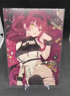 東*田様 宝鐘マリン 誕生日記念グッズ2020 直筆メッセージ入りポストカード