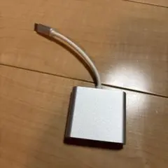 HDMI変換アダプター シルバー