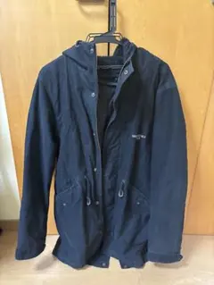 BLUECROSS ブルークロスフード付コート ブラックLL