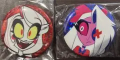 ハズビンホテル チャーリー ヴァギー ミニ缶バッジ公式 HAZBIN HOTEL