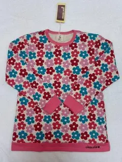 chocola 花柄トレーナー 130サイズ　ショコラ