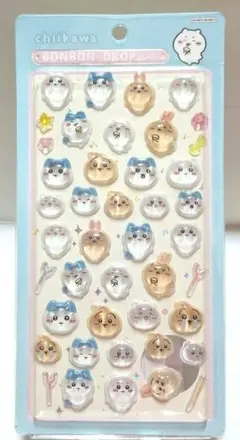 ちいかわ☆ハチワレ うさぎ ボンボンドロップシール BONBON DROP