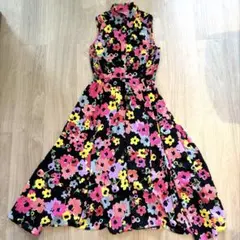 新品タグ付き✨ケイトスペードニューヨーク　堀田茜　マキシワンピース　花柄　0 新品タグ付き✨ケイトスペードニューヨーク 堀田茜 マキシワンピース