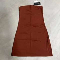 タイムSALE‼️新品‼️ラグナムーン　茶オレンジ　チューブトップ