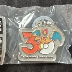 ポケモン 30周年 メタルチャームマスコット リザードン