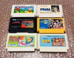 【FCソフト6本セット・任天堂・ファミコン】fam