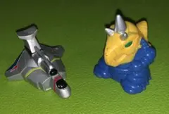 ウルトラセブン　ウルトラホーク 1号　特捜メカ　バキシム　ソフビ　指人形　レトロ