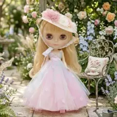 ロリータロマンス スウィングフリルのピンクグラデーションドール