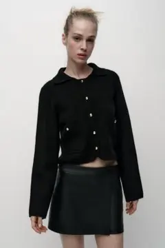 ZARA カーディガン