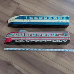 激レア&美品】小田急ロマンスカー 7000形 LSE ブリキ おもちゃ 3両