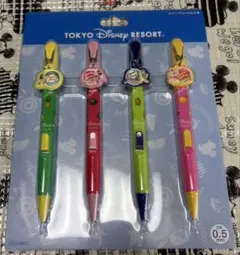 ディズニーシャープペン4本セット