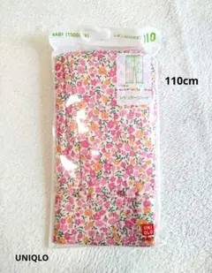 UNIQLO レギンス 10分丈 110cm ピンク リブレギンス 長ズボン