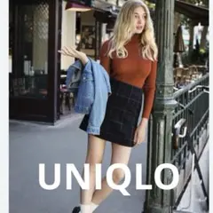 ウールブレンドミニスカート　61cm