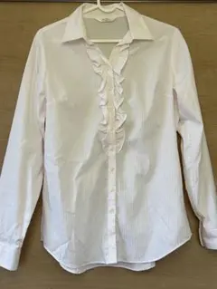 ブラウス （桜色）Precious フリル付き（11号）/入社式/入学式