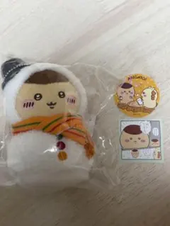 ちいかわ エニマイ　E賞くりまんじゅう マスコット　シール付き