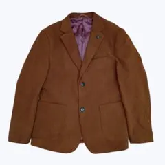 Wenergy　コーデュロイ　テーラードジャケット　ブラウン　Lサイズ