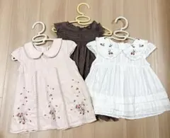 プティマイン★ブラウス110cm★3点セット