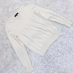 UNTITLED アンタイトル 長袖 セーター トップス Mサイズ クリーム色