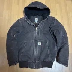 カーハート アクティブジャケット フルスイング ブラウン 【S】