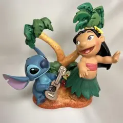 スティッチ & リロ フィギュア付き フォトスタンド/メモスタンド