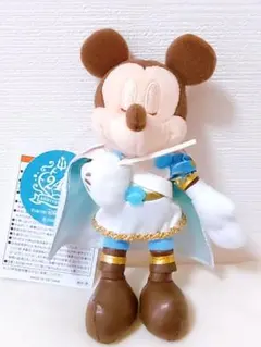 ディズニーシー　マーメイドラグーン　24周年　ミッキー　ぬいぐるみバッジ　ぬいば
