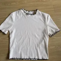 ZARA TRAFALUC ホワイト Tシャツ