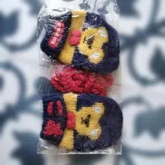 Mikihouse　キャラクター付きニット手袋