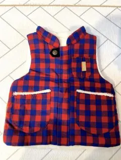 ラグマート　リバーシブルベスト 100 美品