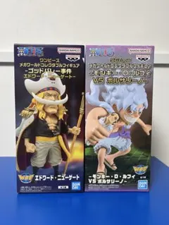ワンピース ルフィ ギア5 ニューゲート　メガワーコレ フィギュアセット