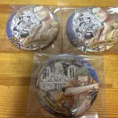 ONE PIECE ロロノア・ゾロ 缶バッジセット - メルカリ