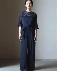 XLサイズ お呼ばれドレス パンツスタイル