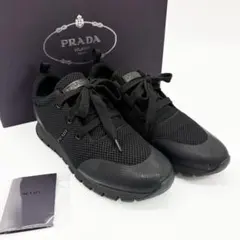 ♡新品未使用♡ PRADA プラダ スニーカー 23.0cm ブラック 箱付きのサムネイル