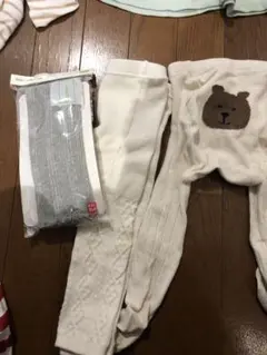 ホワイトレギンス サイズ　90 100ユニクロ