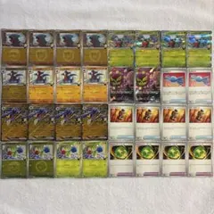 ポケモンカード シロナのガブリアスex デッキパーツ 32枚セット ミカルゲARのサムネイル