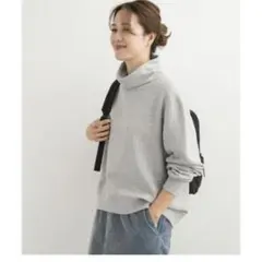 アーバンリサーチ タートルネックスウェット　グレー　トップス　トレーナー