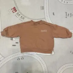 プティマイン レイヤード風スウェット