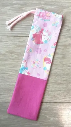 ハンドメイド カトラリー袋 お箸袋 歯ブラシ袋 巾着 プリンセス - メルカリ