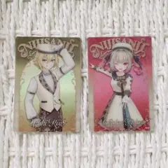 にじさんじウエハース　おりコウ　魔界ノりりむ　卯月コウ