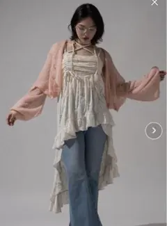 ドロストフリルキャミチュニック【ZOZOTOWN限定アイテム】