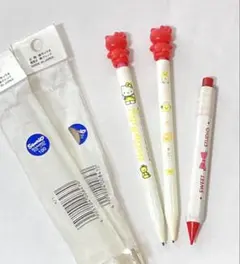 未使用 昭和レトロ 当時物 ハローキティマスコット消しゴム付きシャープペンシル＋