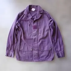 ミリタリー フランス F1ジャケット 後染め