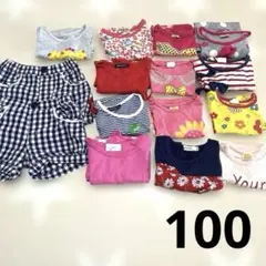 女の子　100サイズ　Tシャツ　ズボン　まとめのサムネイル