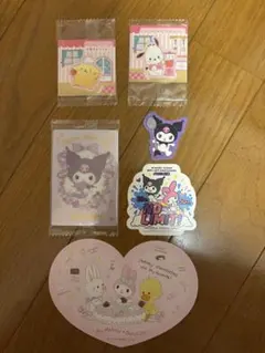 サンリオ　スージーズー　ステッカー　マイメロ　クロミ　ユニバ　USJ トレカ